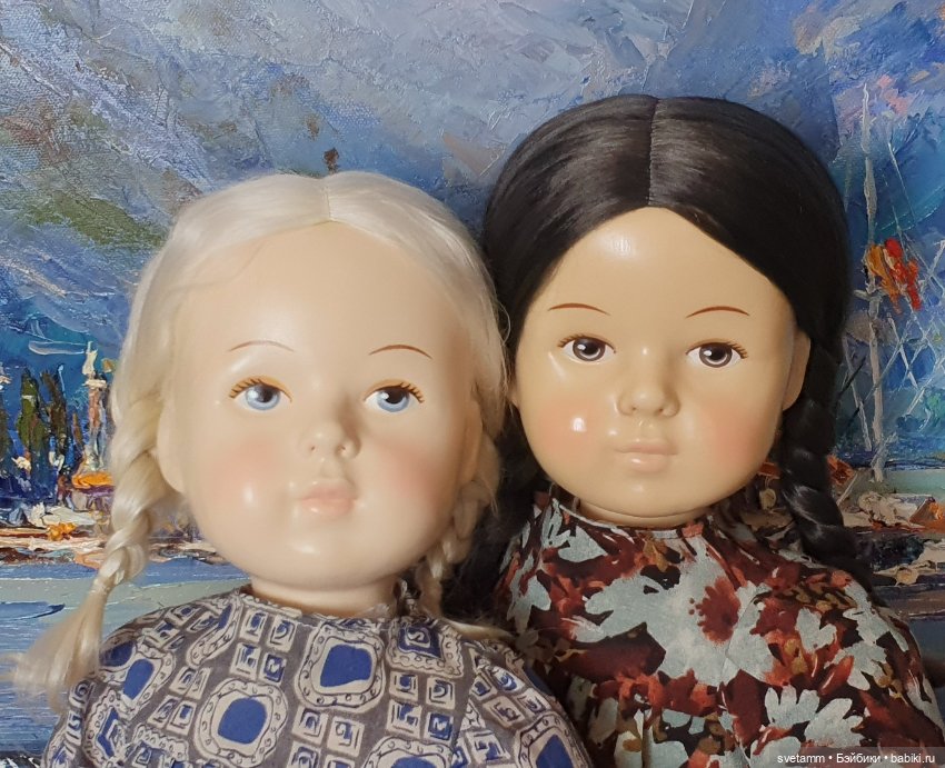 Новенькие! Восковой колкий пластик, как у ранних кукол СССР. Часть третья