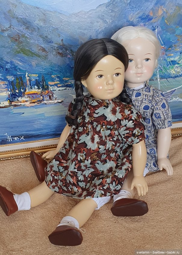 Новенькие! Восковой колкий пластик, как у ранних кукол СССР. Часть третья