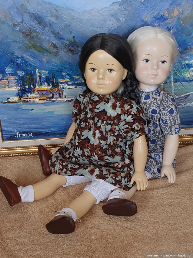 Новенькие! Восковой колкий пластик, как у ранних кукол СССР. Часть третья