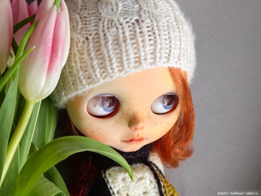 Весна и тюльпаны — Куклы Blythe (Блайз) ООАК: кастом