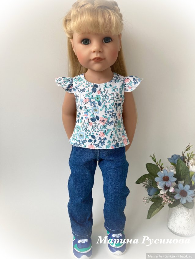 Весенние обновки))) — Одежда и обувь для кукол своими руками: фото (фото 7)