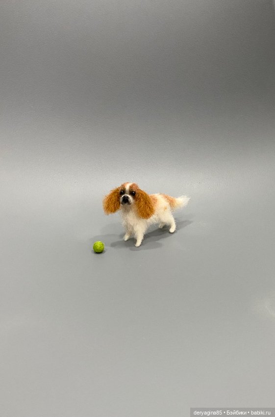 Спаниель — Валяные игрушки из шерсти: сухое валяние