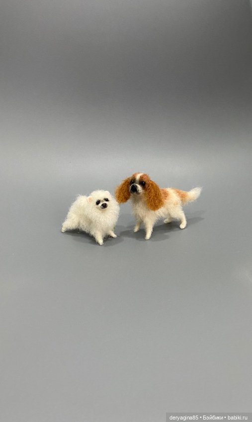 Спаниель — Валяные игрушки из шерсти: сухое валяние (фото 9)
