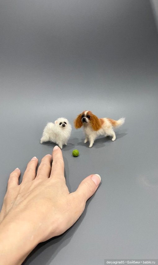 Спаниель — Валяные игрушки из шерсти: сухое валяние (фото 7)
