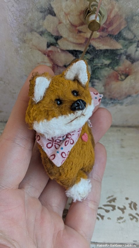 Лисёнок брошь — Авторские мишки Тедди и друзья: фото (фото 4)