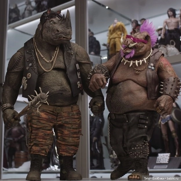 Фигурки Бибопа и Рокстеди от Threezero (фото 2)