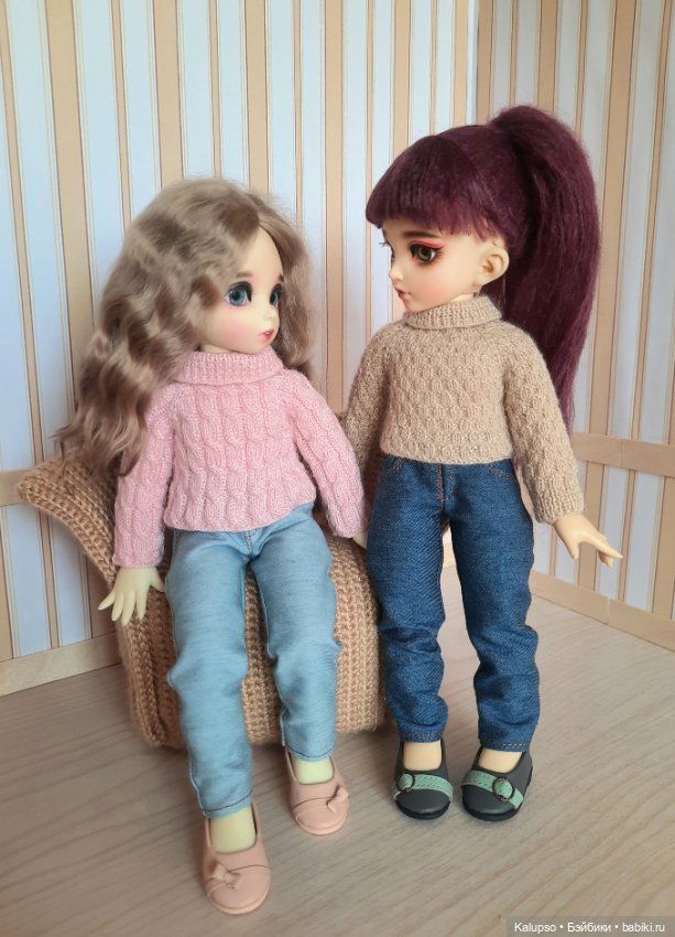 Джинсы на littlefee — Одежда и обувь для кукол BJD (БЖД): 1/3 (фото 2)