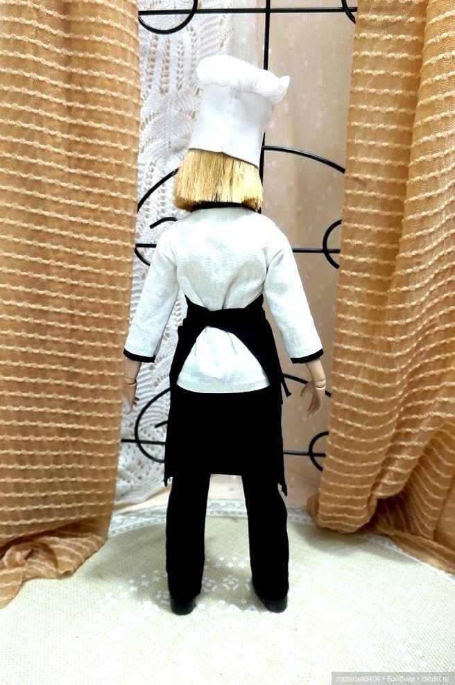 Да, шеф — Одежда и обувь для кукол своими руками: фото (фото 6)