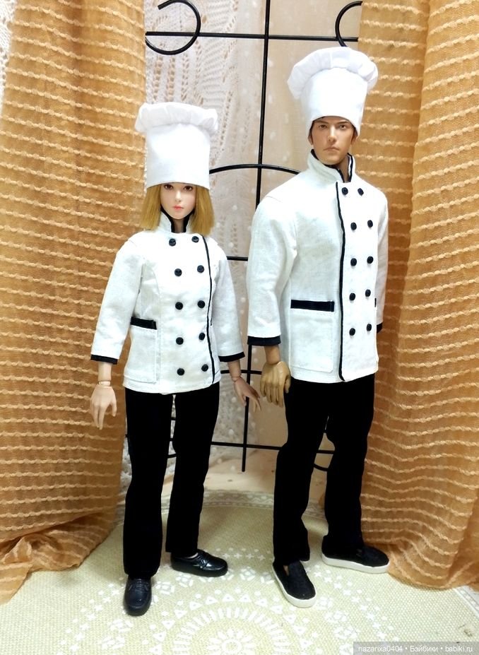 Да, шеф — Одежда и обувь для кукол своими руками: фото (фото 5)