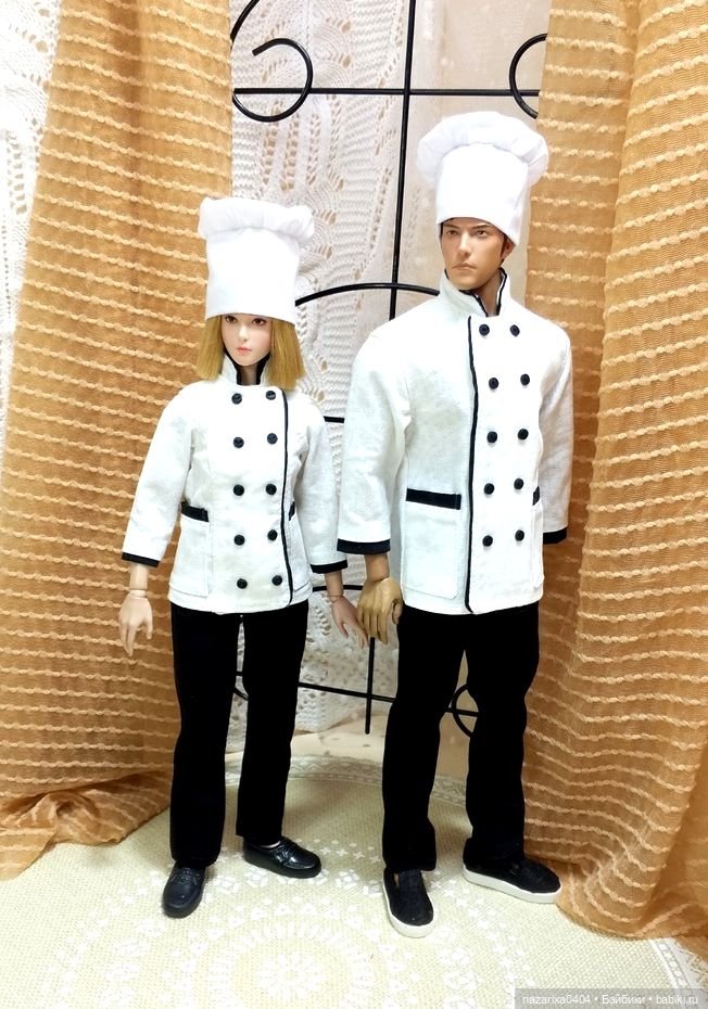 Да, шеф — Одежда и обувь для кукол своими руками: фото (фото 7)