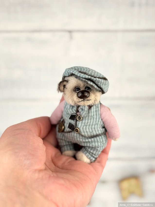 Тедди мишка Димка — Авторские мишки Тедди и друзья: фото (фото 4)