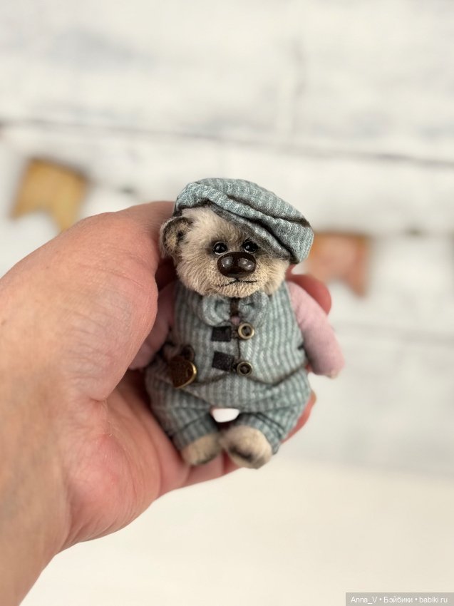 Тедди мишка Димка — Авторские мишки Тедди и друзья: фото