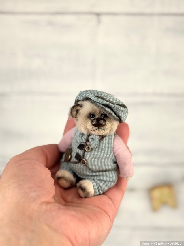 Тедди мишка Димка — Авторские мишки Тедди и друзья: фото (фото 5)