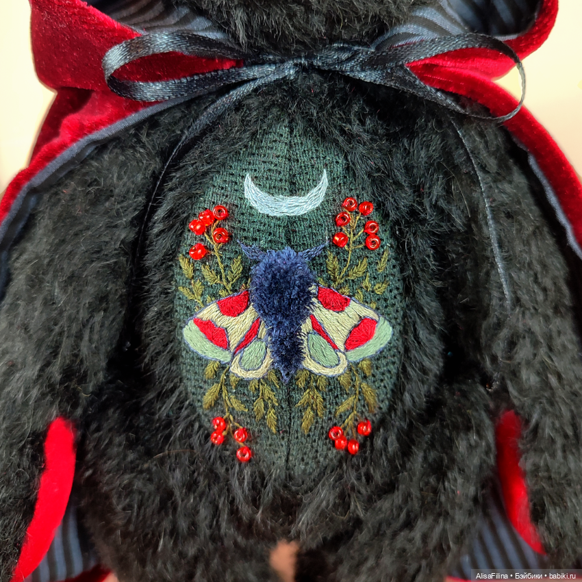 🖤Мишка Тедди Граф Ночной Мотылёк❤ (фото 4)