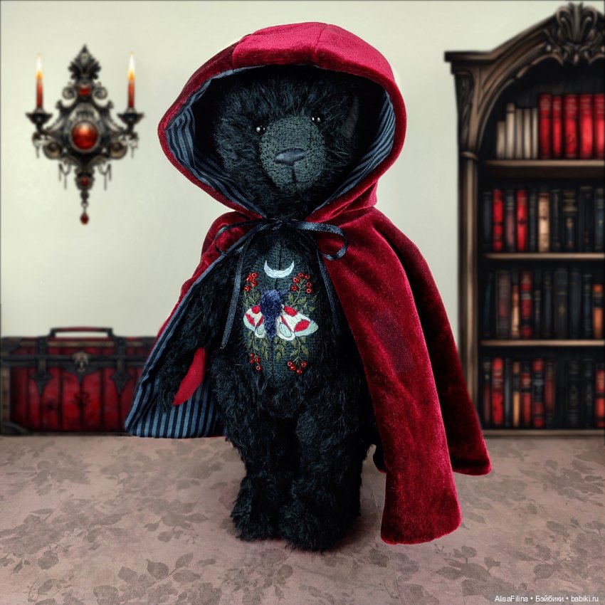 🖤Мишка Тедди Граф Ночной Мотылёк❤ (фото 2)