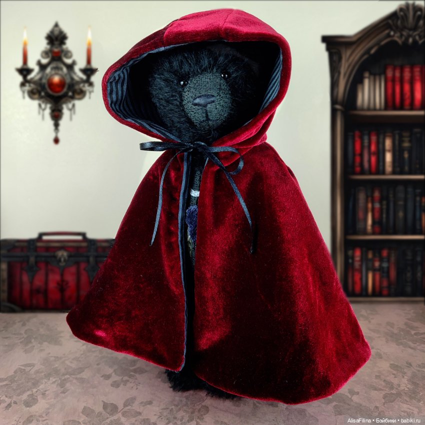 🖤Мишка Тедди Граф Ночной Мотылёк❤ (фото 3)