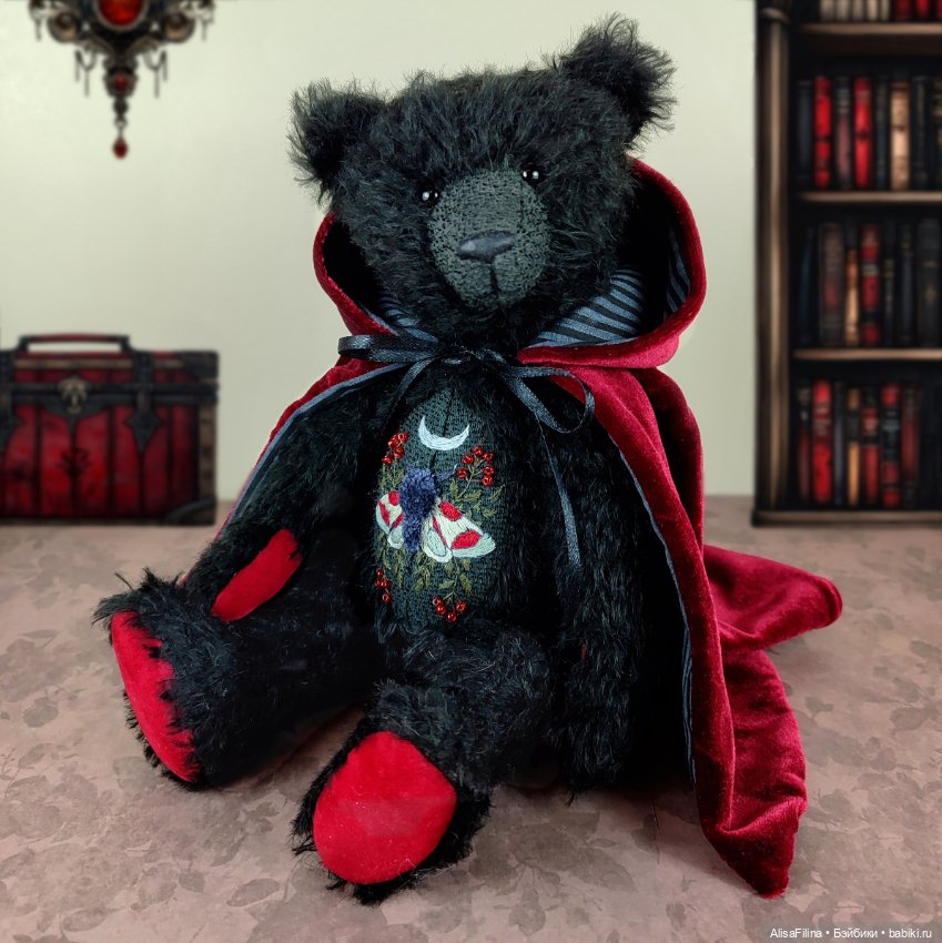 🖤Мишка Тедди Граф Ночной Мотылёк❤ (фото 6)