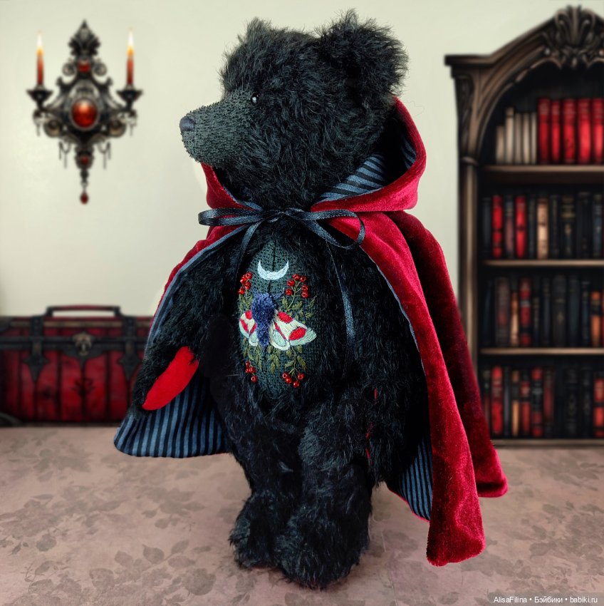 🖤Мишка Тедди Граф Ночной Мотылёк❤ (фото 7)