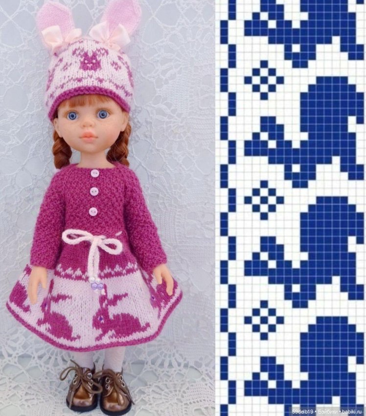 Весна, ажур - l'amour. Ажурные схемы - как идеи для кукольных юбочек