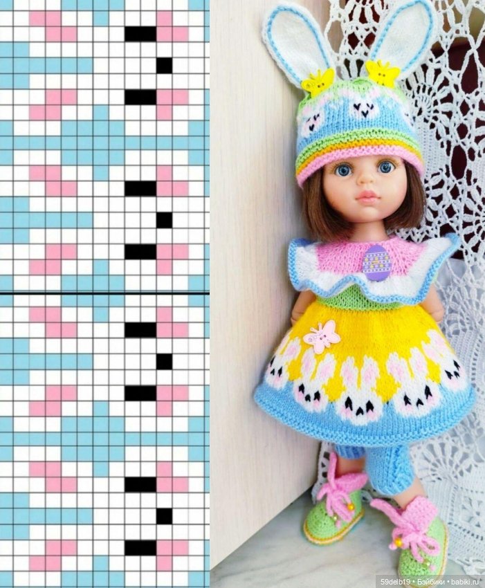 Весна, ажур - l'amour. Ажурные схемы - как идеи для кукольных юбочек