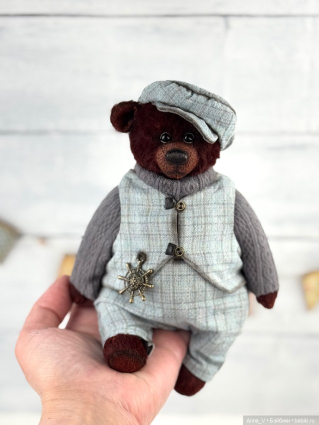 Тедди мишка Мишаня — Авторские мишки Тедди и друзья: фото (фото 2)