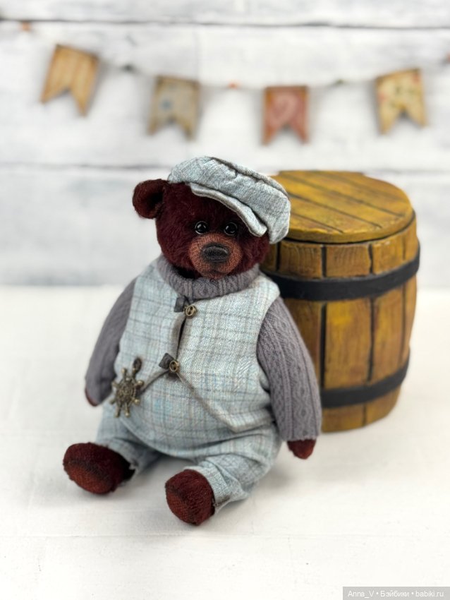 Тедди мишка Мишаня — Авторские мишки Тедди и друзья: фото (фото 5)