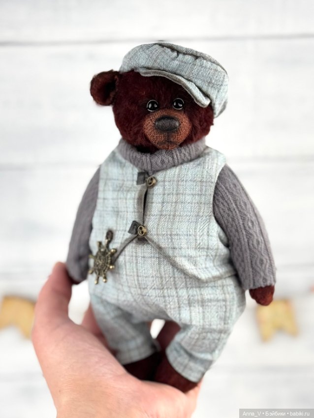 Тедди мишка Мишаня — Авторские мишки Тедди и друзья: фото (фото 3)