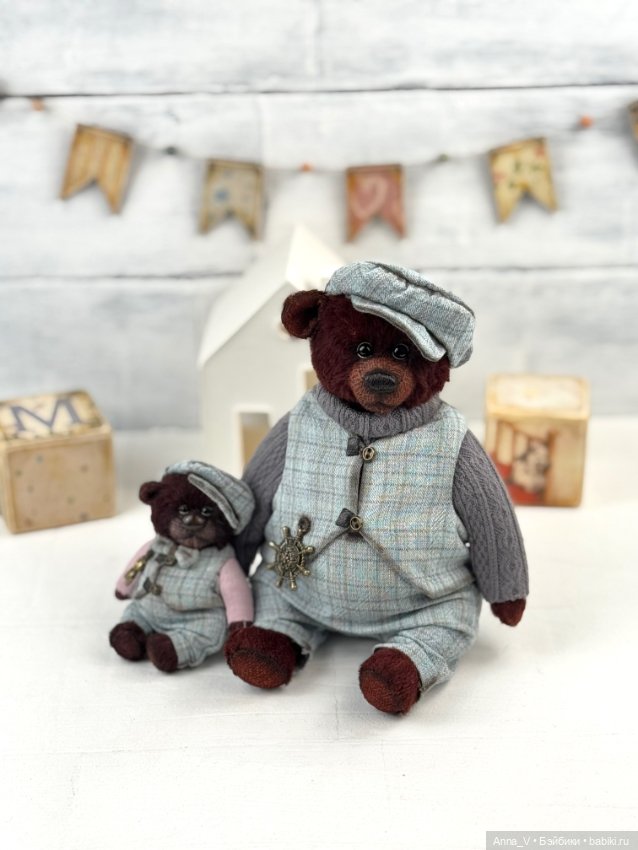 Тедди мишка Мишаня — Авторские мишки Тедди и друзья: фото (фото 6)