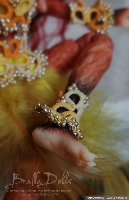 Рыжая лиса оборотень — Авторские шарнирные куклы своими руками: лепка (фото 2)