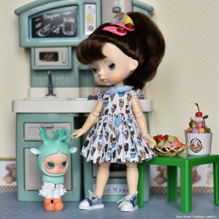 На кухне — Куклы Xiaomi Monst (Сяоми) и Pipitom: шарнирные (фото 8)