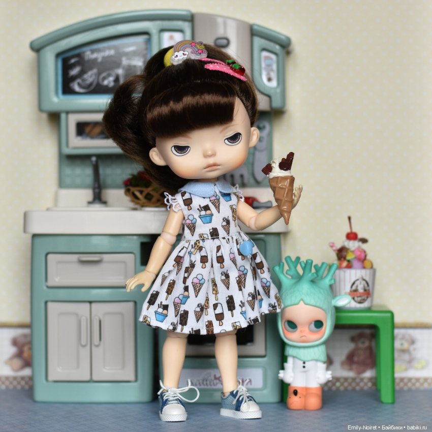 На кухне — Куклы Xiaomi Monst (Сяоми) и Pipitom: шарнирные