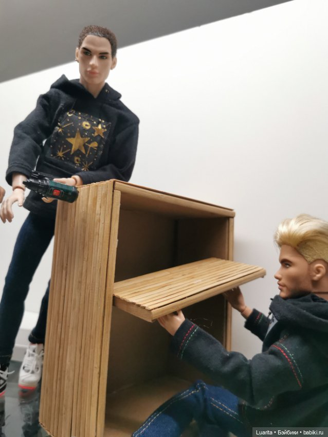 Комната писательницы — Румбоксы и кукольные интерьеры: фото