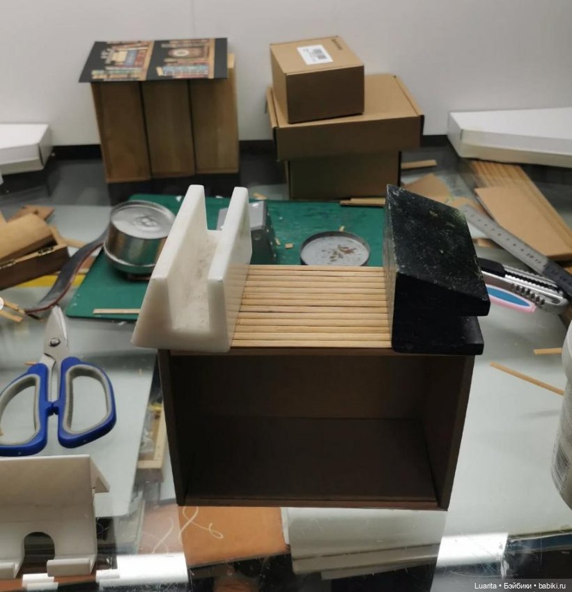 Комната писательницы — Румбоксы и кукольные интерьеры: фото (фото 3)