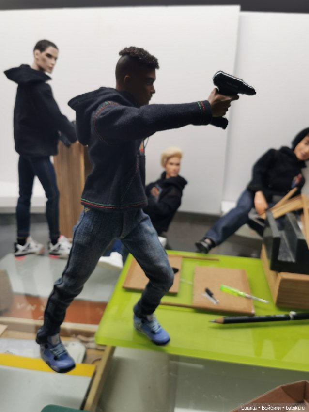 Комната писательницы — Румбоксы и кукольные интерьеры: фото