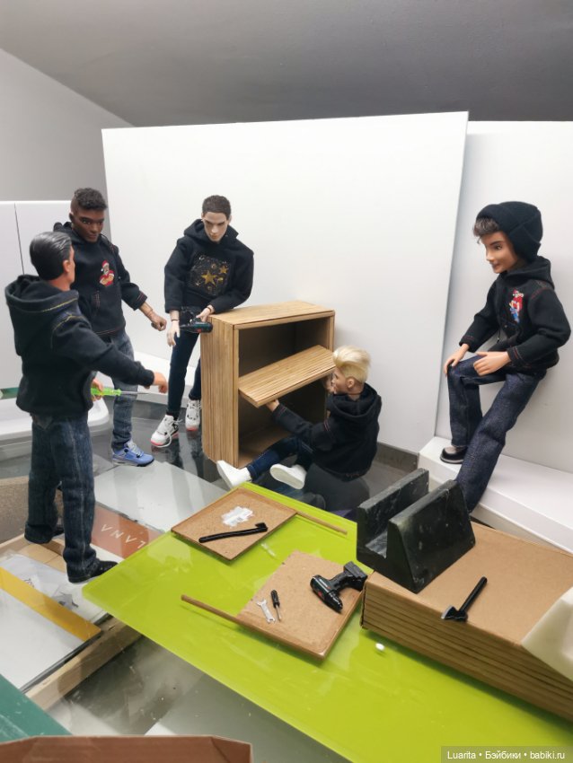 Комната писательницы — Румбоксы и кукольные интерьеры: фото