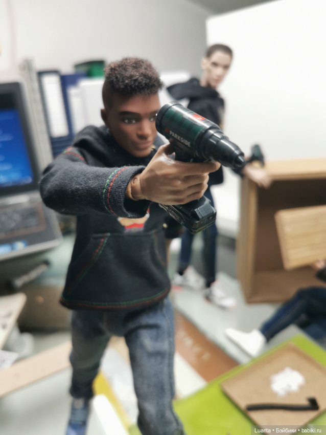 Комната писательницы — Румбоксы и кукольные интерьеры: фото