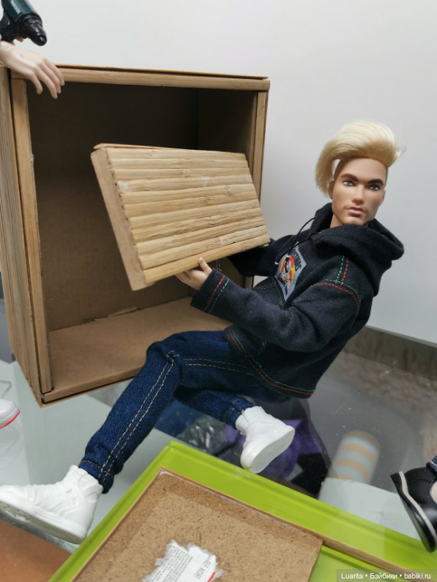 Комната писательницы — Румбоксы и кукольные интерьеры: фото