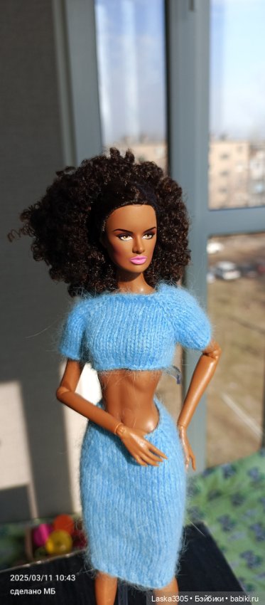 Новая темнокожая Хиан — Одежда и обувь для кукол своими руками: фото (фото 3)
