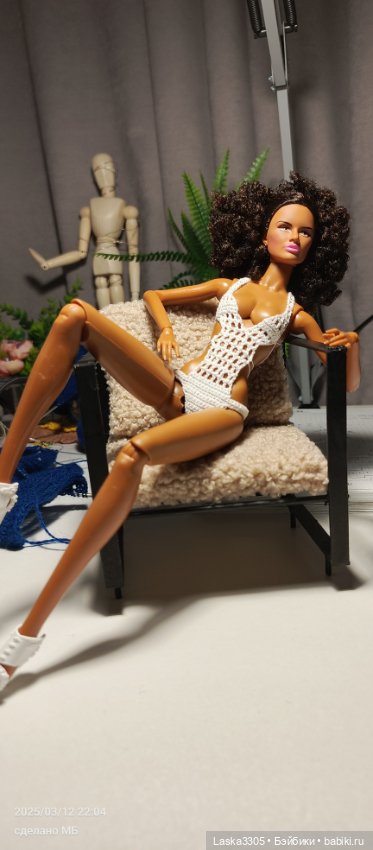 Новая темнокожая Хиан — Одежда и обувь для кукол своими руками: фото (фото 10)