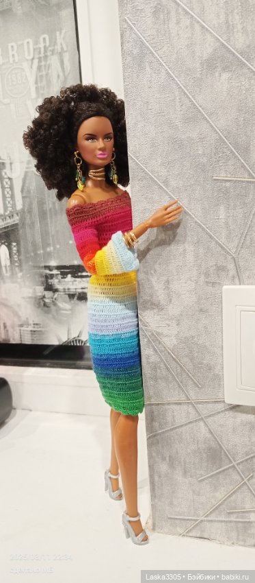 Новая темнокожая Хиан — Одежда и обувь для кукол своими руками: фото (фото 6)