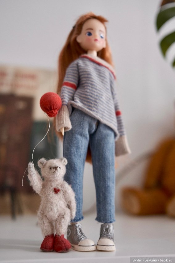 Пикси и её маленький друг 🧸🎈 (фото 2)
