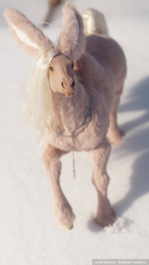 Нежный Конёк - Горбунок для кукол Готц