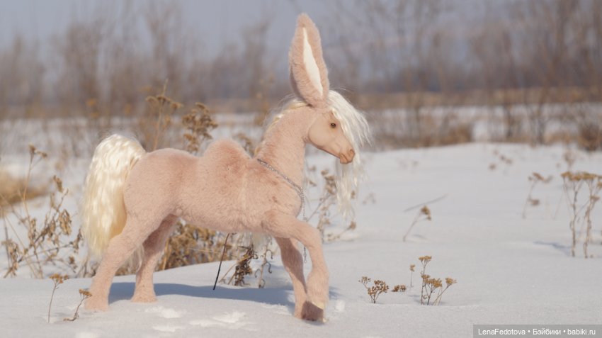 Нежный Конёк - Горбунок для кукол Готц (фото 9)