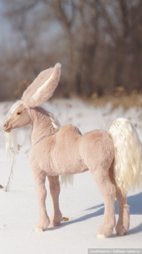 Нежный Конёк - Горбунок для кукол Готц