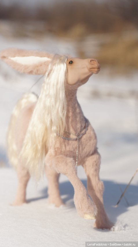 Нежный Конёк - Горбунок для кукол Готц