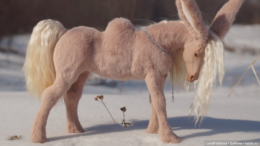Нежный Конёк - Горбунок для кукол Готц