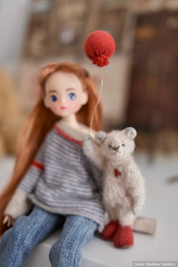 Пикси и её маленький друг 🧸🎈 (фото 7)