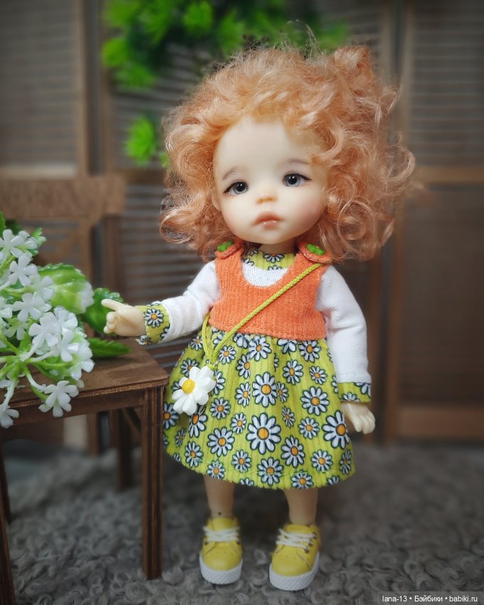 Раз ромашка, два ромашка — Одежда и обувь для кукол своими руками: фото (фото 5)