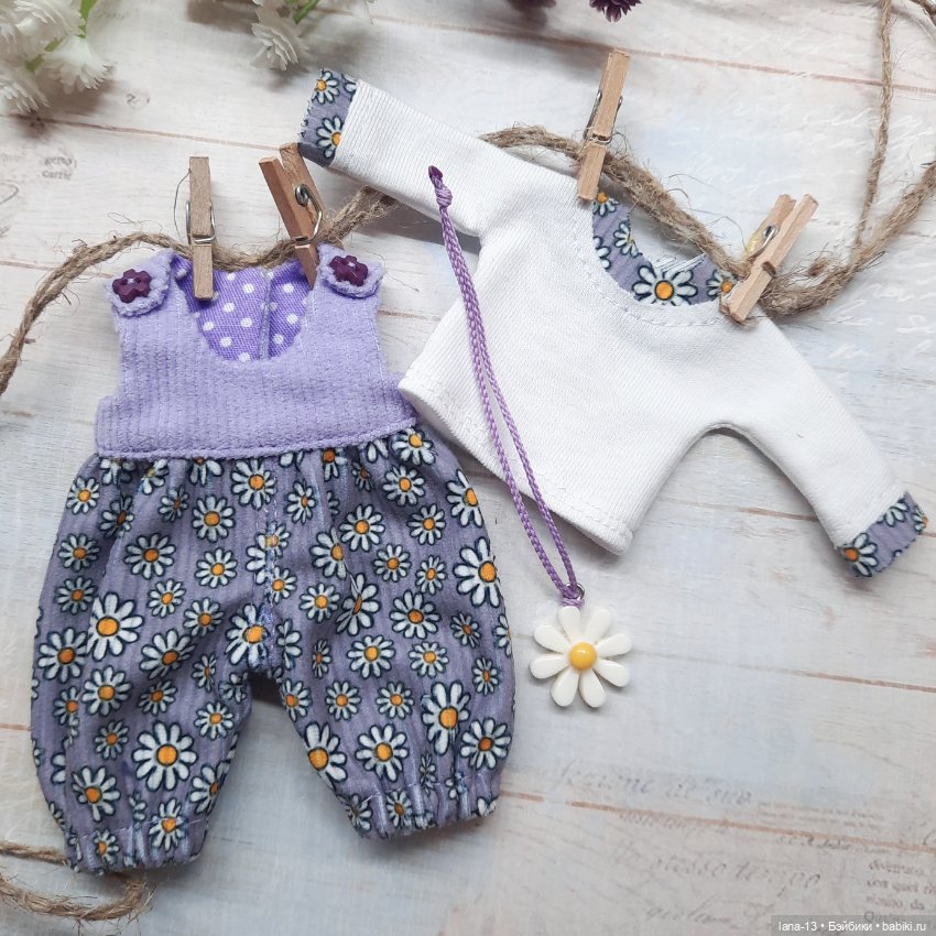 Раз ромашка, два ромашка — Одежда и обувь для кукол своими руками: фото (фото 4)