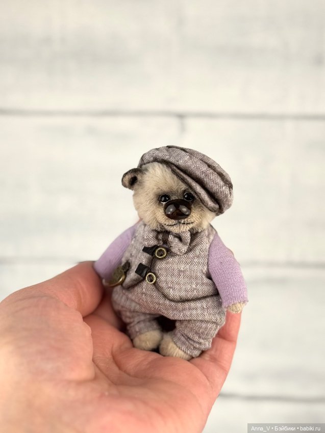 Тедди мишка Глебушка — Авторские мишки Тедди и друзья: фото